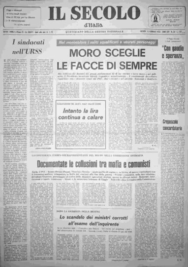giovedì 12 febbraio 1976