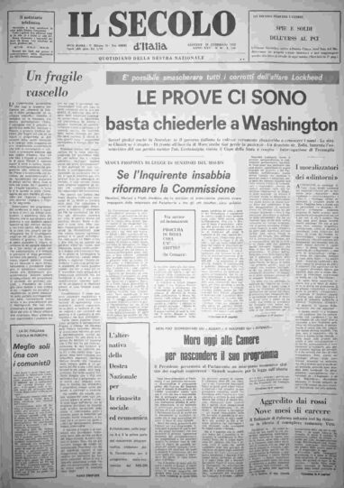 giovedì 19 febbraio 1976