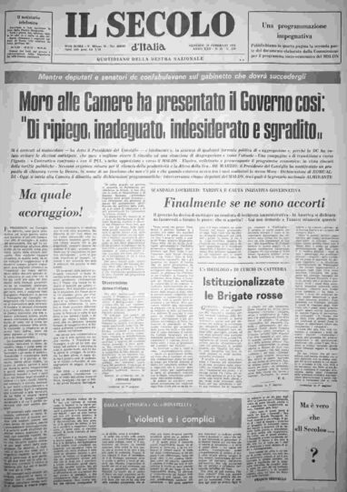 venerdì 20 febbraio 1976