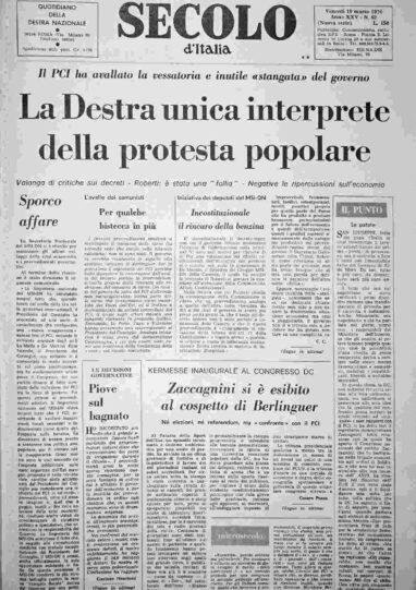 venerdì 19 marzo 1976