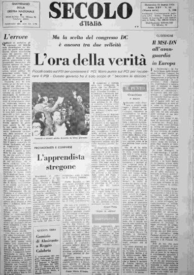 domenica 21 marzo 1976