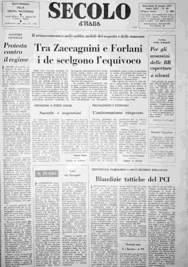 mercoledì 24 marzo 1976
