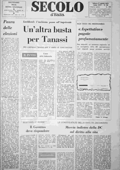 sabato 27 marzo 1976