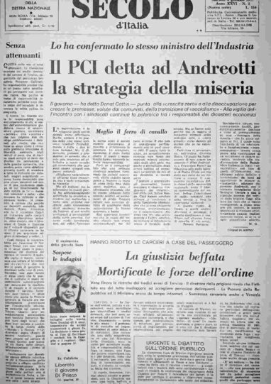martedì 4 gennaio 1977
