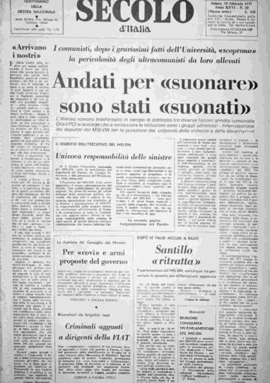 sabato 19 febbraio 1977
