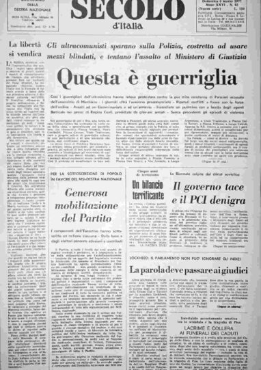 domenica 6 marzo 1977