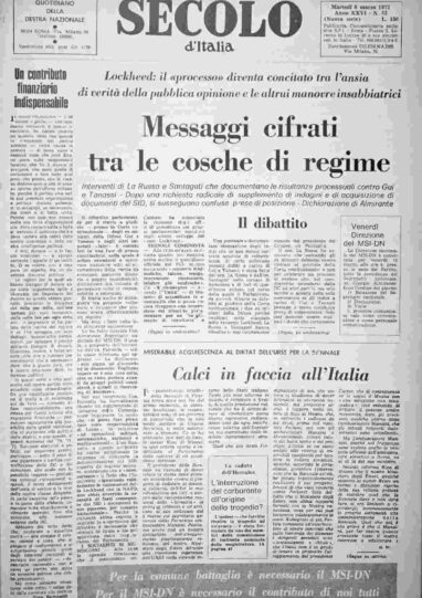 martedì 8 marzo 1977