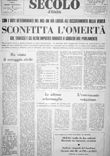 venerdì 11 marzo 1977