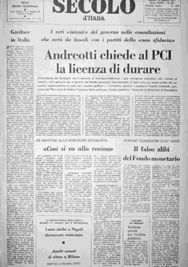 sabato 19 marzo 1977