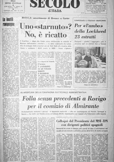 martedì 29 marzo 1977