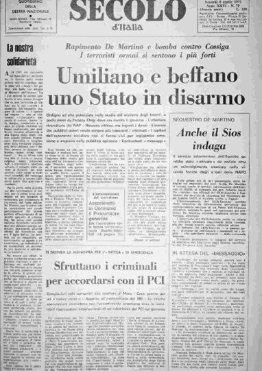 venerdì 8 aprile 1977
