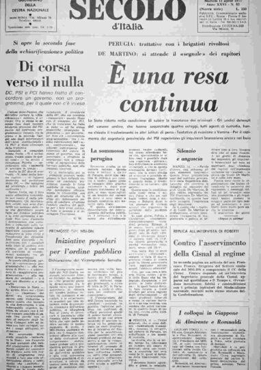 martedì 12 aprile 1977