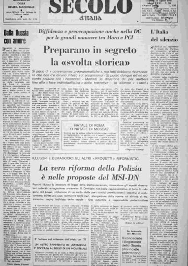 giovedì 21 aprile 1977