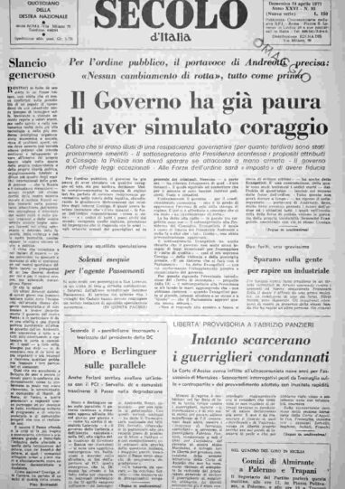 domenica 24 aprile 1977