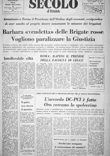 venerdì 29 aprile 1977