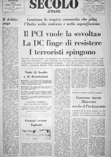 domenica 1 maggio 1977