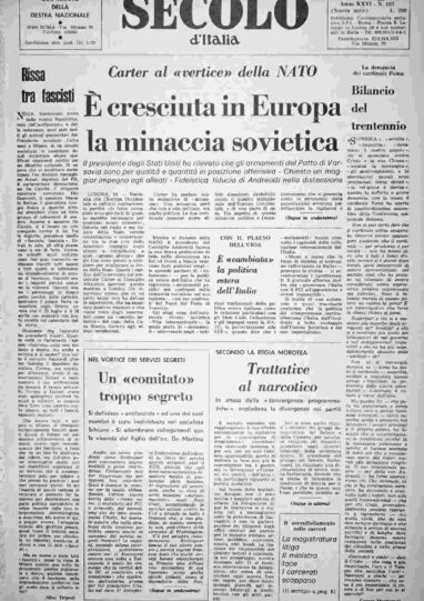 mercoledì 11 maggio 1977