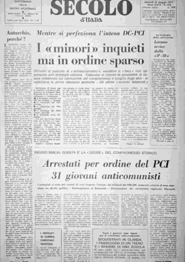 martedì 24 maggio 1977