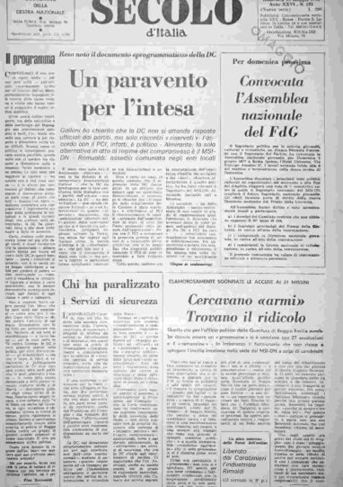 domenica 29 maggio 1977