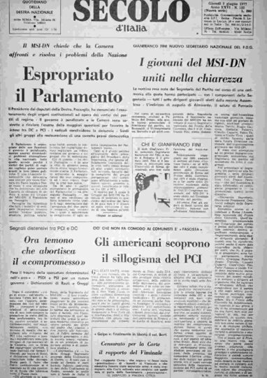 giovedì 9 giugno 1977