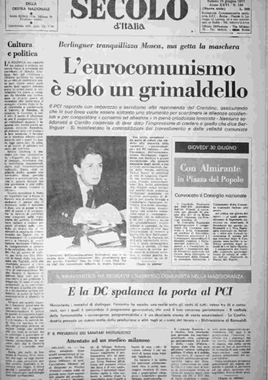 sabato 25 giugno 1977