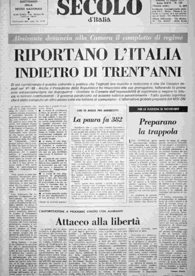 venerdì 15 luglio 1977