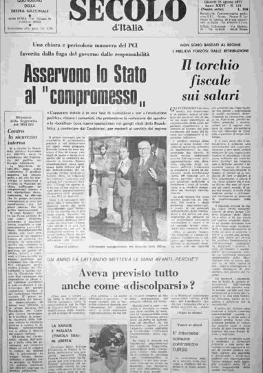 giovedì 25 agosto 1977