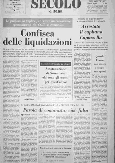 venerdì 9 settembre 1977