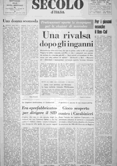 sabato 10 settembre 1977
