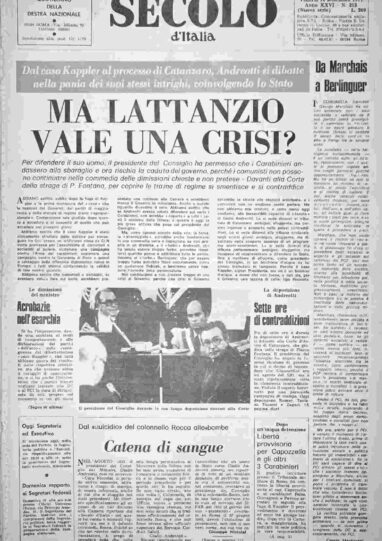 venerdì 16 settembre 1977