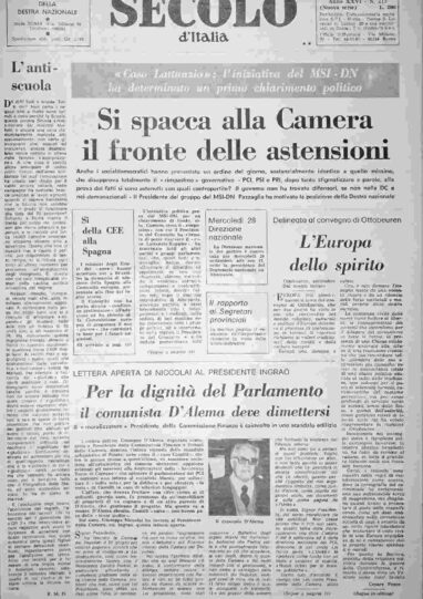 mercoledì 21 settembre 1977