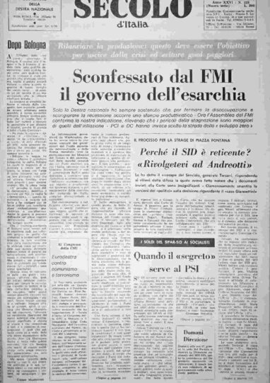 martedì 27 settembre 1977