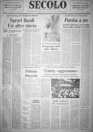 venerdì 14 maggio 1982