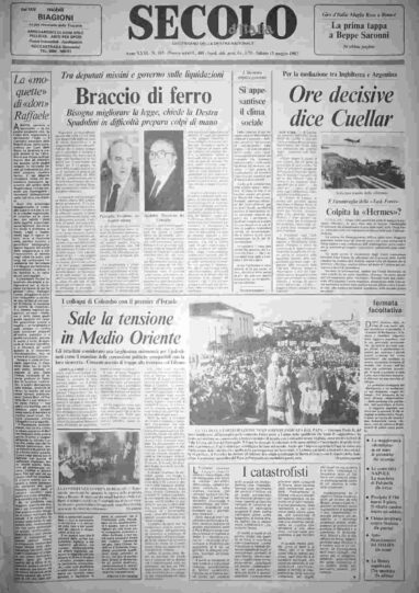 sabato 15 maggio 1982