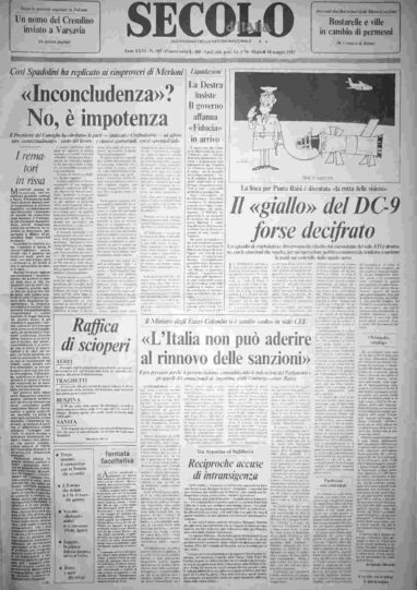martedì 18 maggio 1982