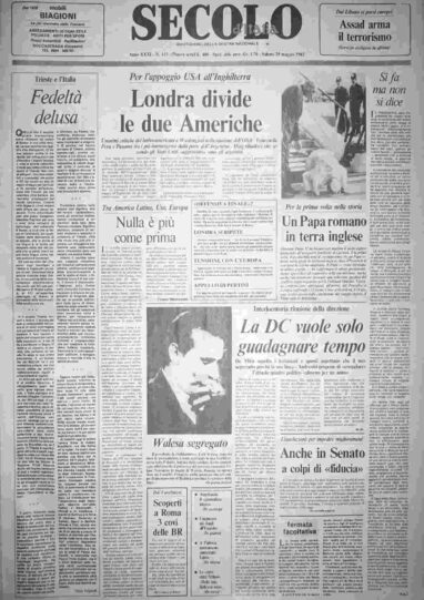 sabato 29 maggio 1982