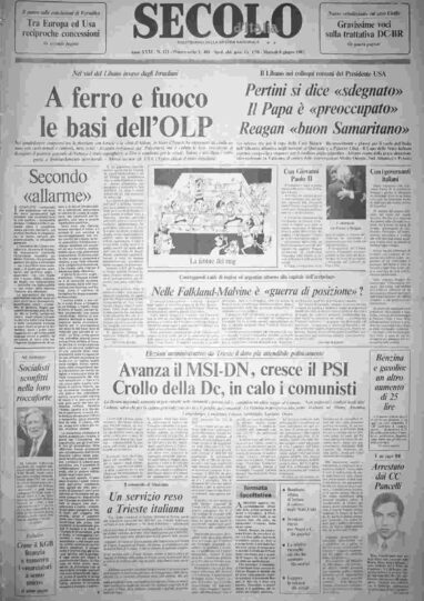 martedì 8 giugno 1982