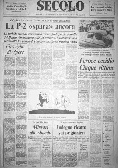 giovedì 17 giugno 1982