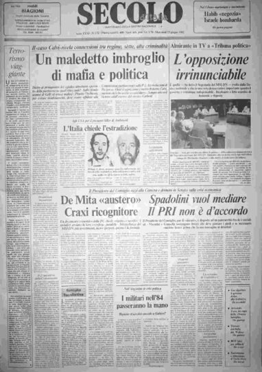 mercoledì 23 giugno 1982