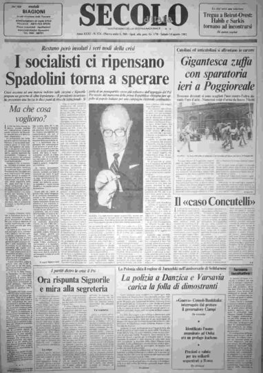 sabato 14 agosto 1982