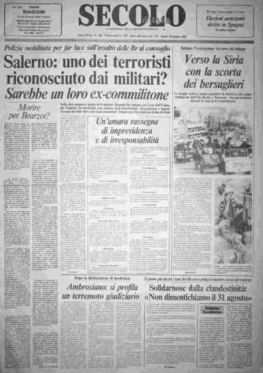 sabato 28 agosto 1982