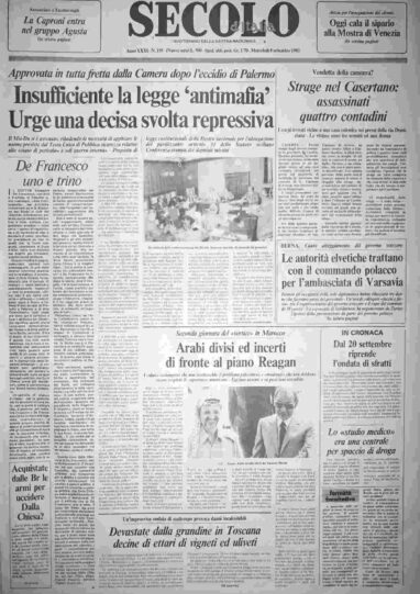 mercoledì 8 settembre 1982