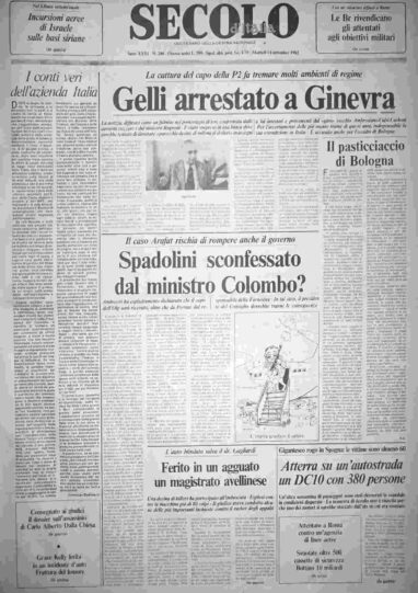 martedì 14 settembre 1982