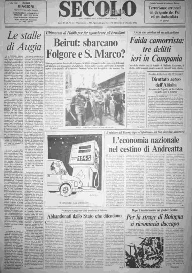 domenica 26 settembre 1982