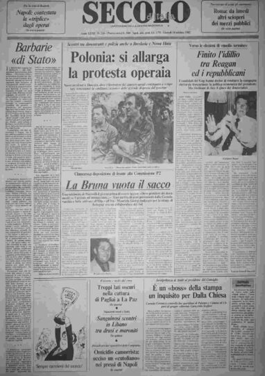 giovedì 14 ottobre 1982