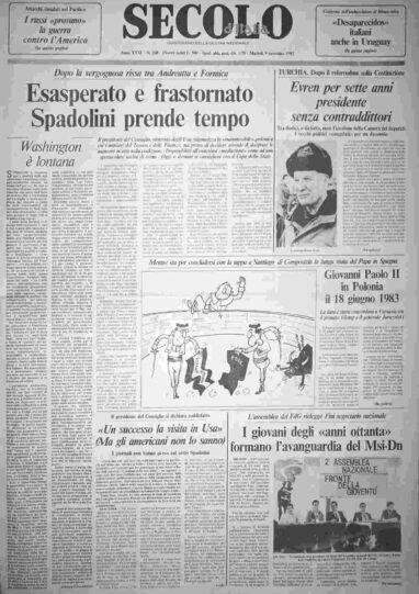 martedì 9 novembre 1982