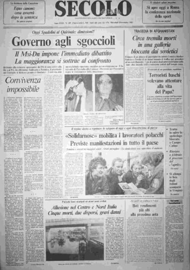 mercoledì 10 novembre 1982
