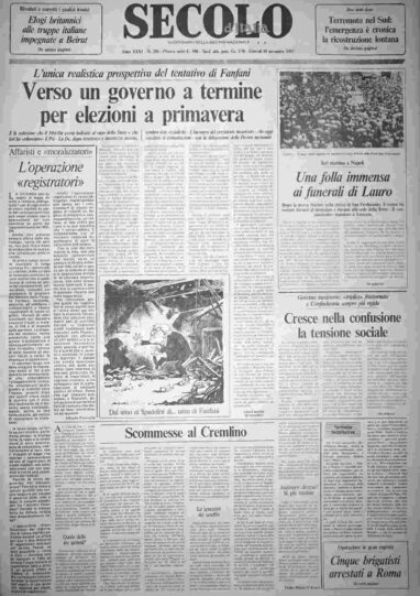 giovedì 18 novembre 1982
