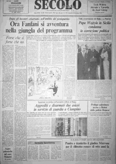 domenica 21 novembre 1982