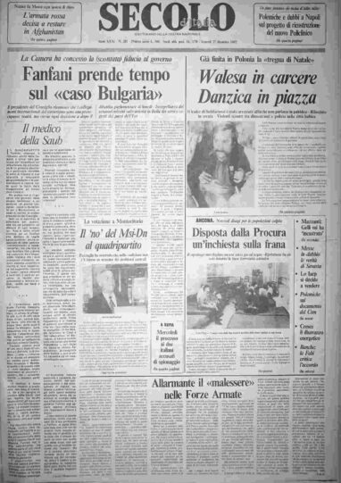 venerdì 17 dicembre 1982